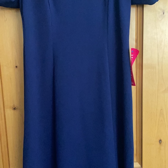 Badgley Mischka navy gown - Picture 9 of 9